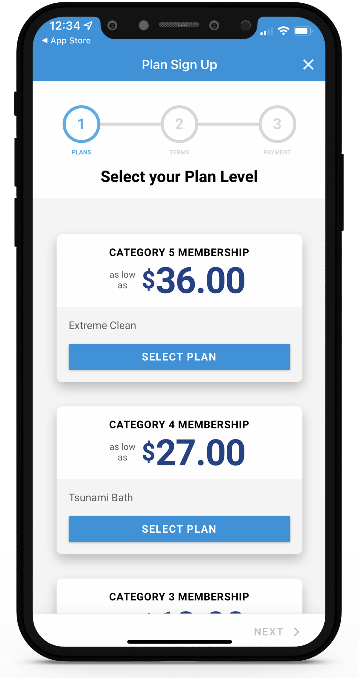 Unlimited Storm Club Hurricane Express Wash